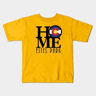 HOME Estes Park CO Kids T-Shirt